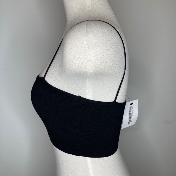 NWT Oak and Fort knitted crop top O/S - Picture 2 of 5